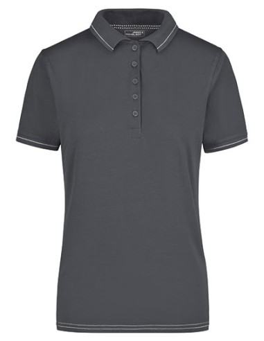 J-JN568-Ladies Elastic Polo